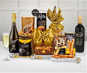 Christmas Luxury Hamper With Sparkling Prosecco & Mulled Wine