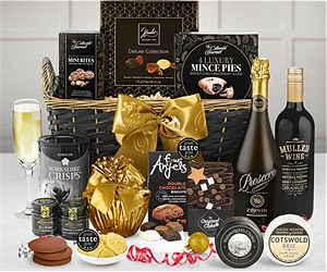 Christmas Tradition Hamper With Sparkling Prosecco & Mulled Wine