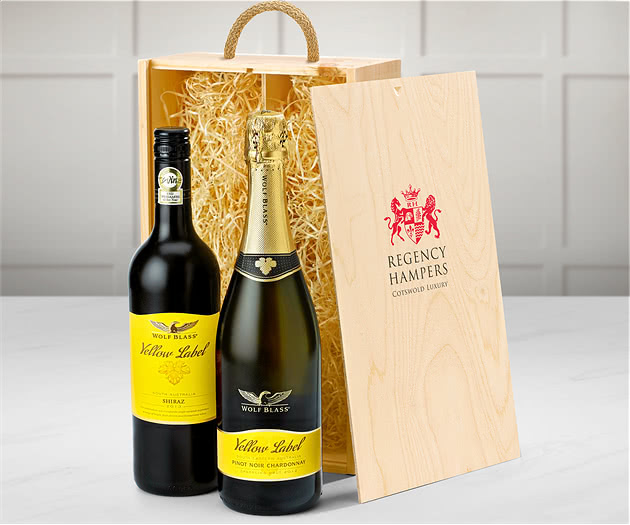 Australian Wine Duo Gift Box With Red & Sparkling Wine