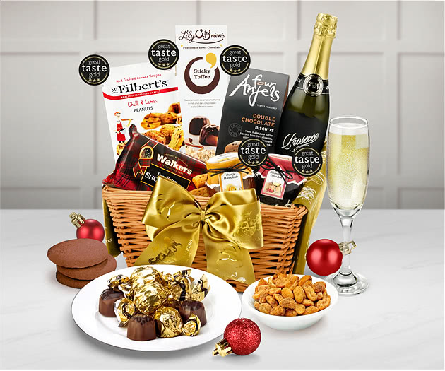 Festive Cheer Hamper With Sparkling Prosecco