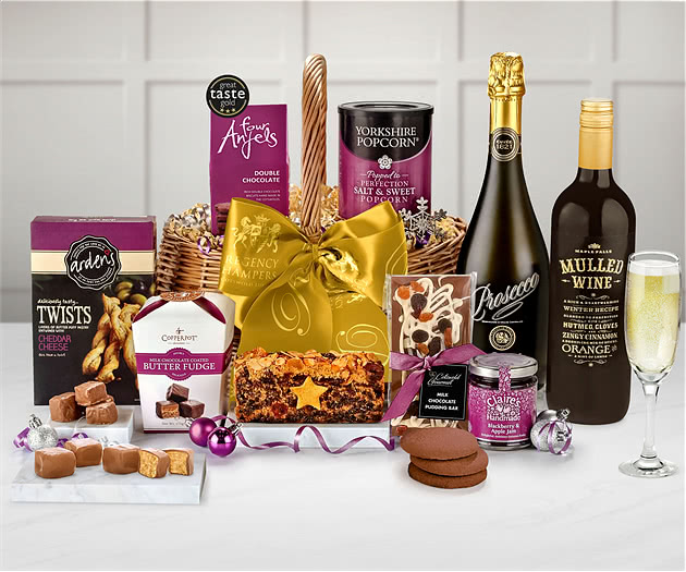 Christmas Wonderland Hamper With Sparkling Prosecco & Mulled Wine