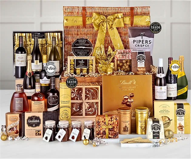 Regency Feast Hamper With Bollinger Champagne