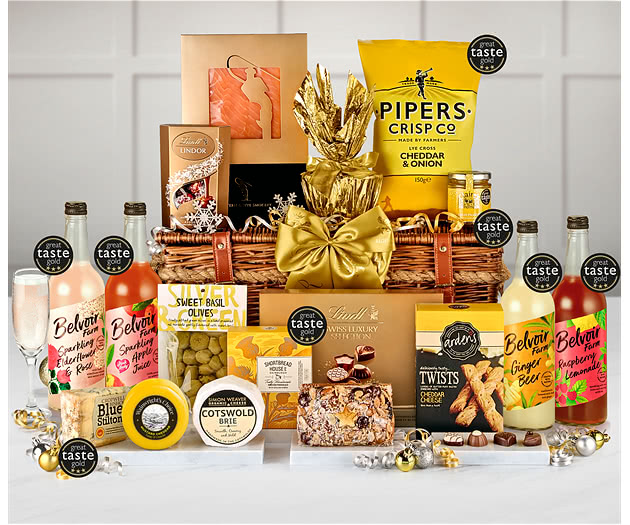 Christmas Star Hamper With Alcohol-Free Pressés