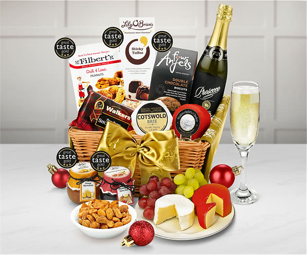 Silent Night Hamper With Sparkling Prosecco