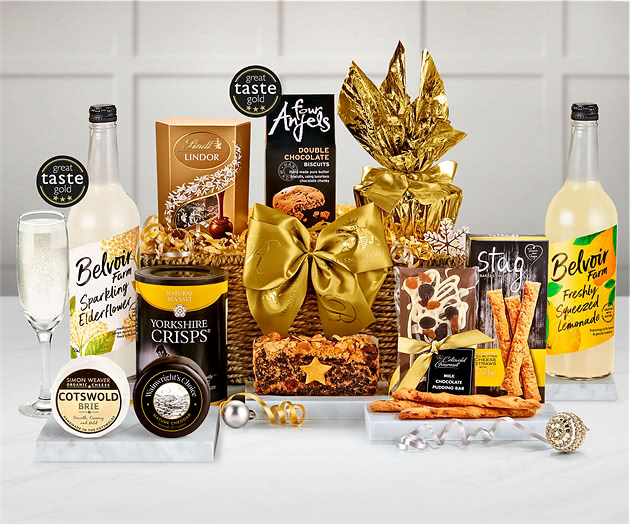 Wintertime Treats Hamper With Alcohol-Free Pressés