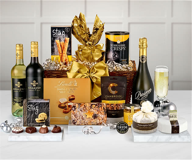 Festive Sparkle Hamper With Sparkling Prosecco