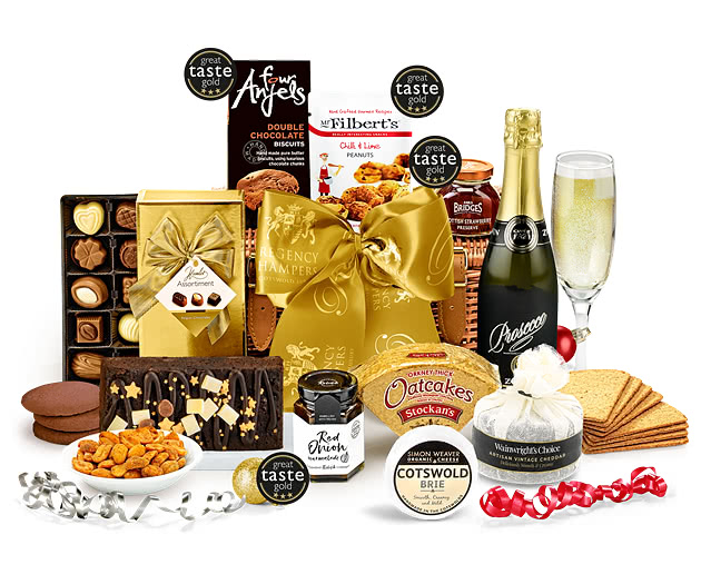 Christmas Eve Hamper With Sparkling Prosecco