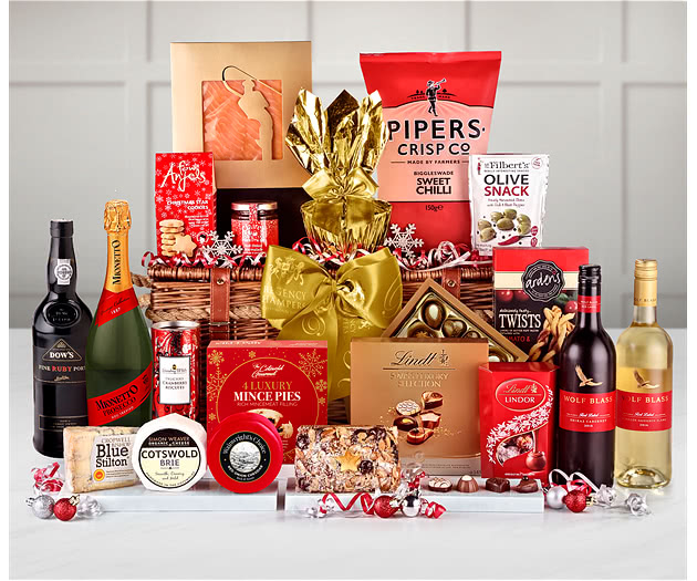 Gourmet Indulgence Hamper With Sparkling Prosecco