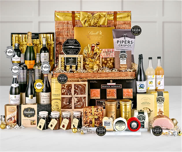 Seasonal Sensation Hamper With Veuve Clicquot Champagne