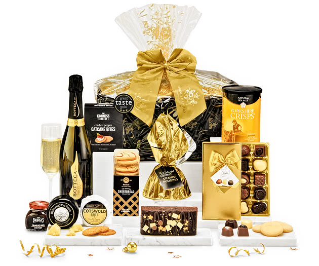 Jolly Holly Hamper With Sparkling Prosecco