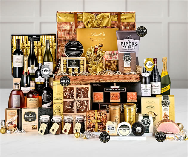 Regency Indulgence Hamper With Bollinger Champagne