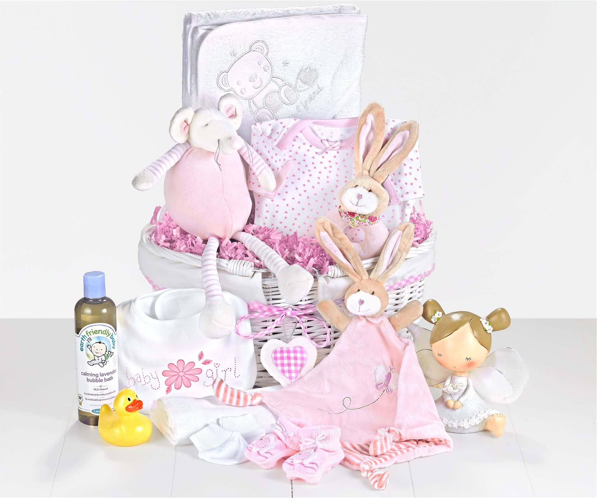 Hush Little Baby Hamper in Pink - Regency Hampers