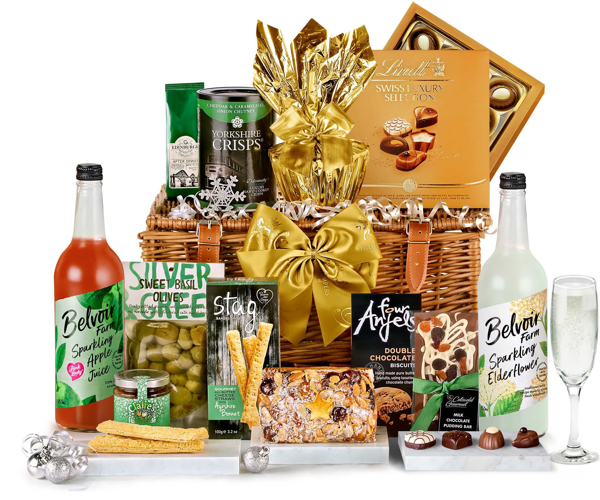 christmas food hampers no alcohol