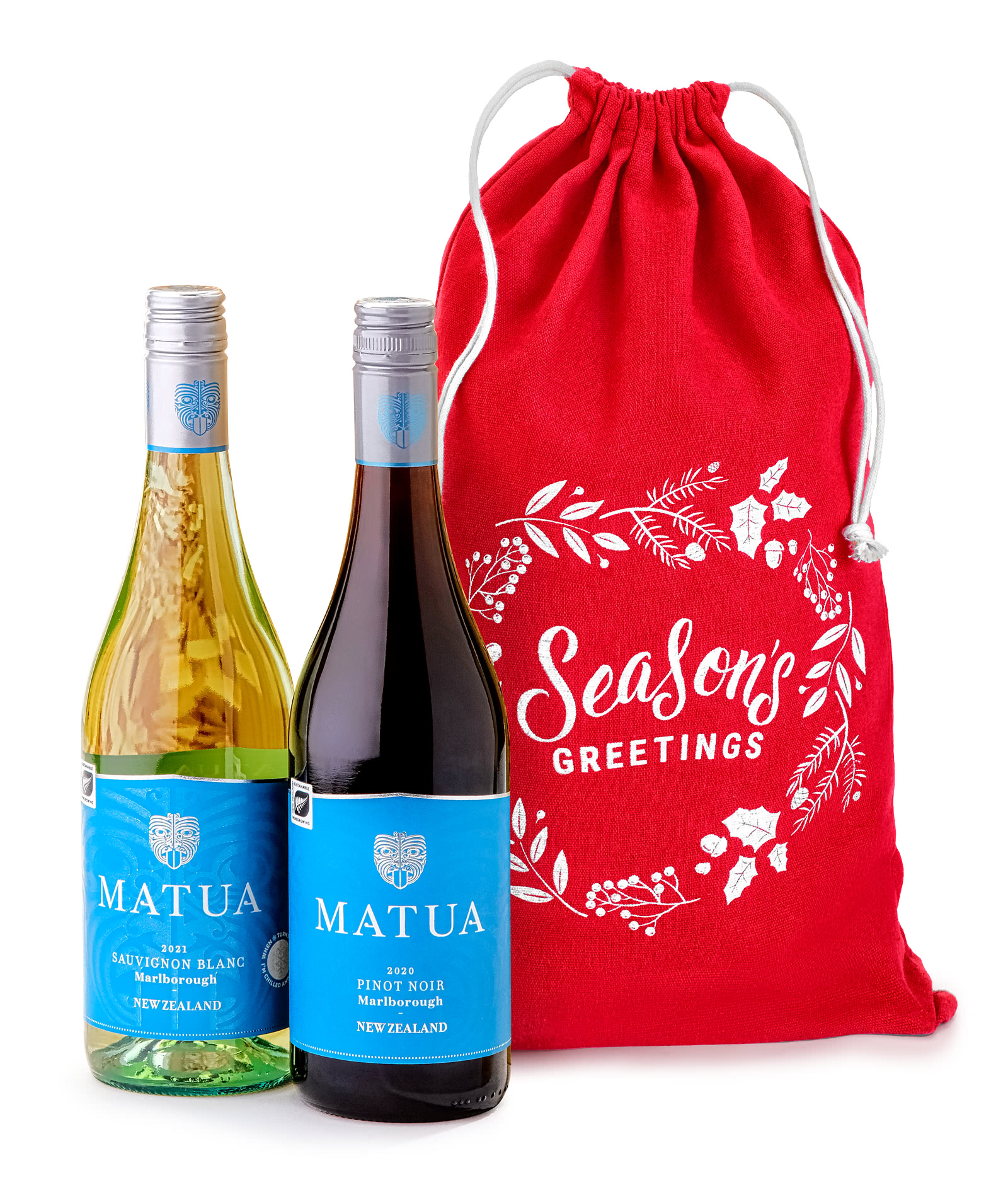 New Zealand Wine Duo With Red & White Wine Regency Hampers