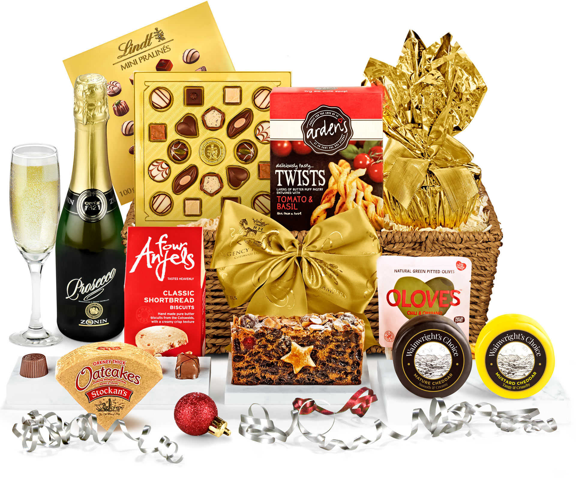 christmas prosecco hampers